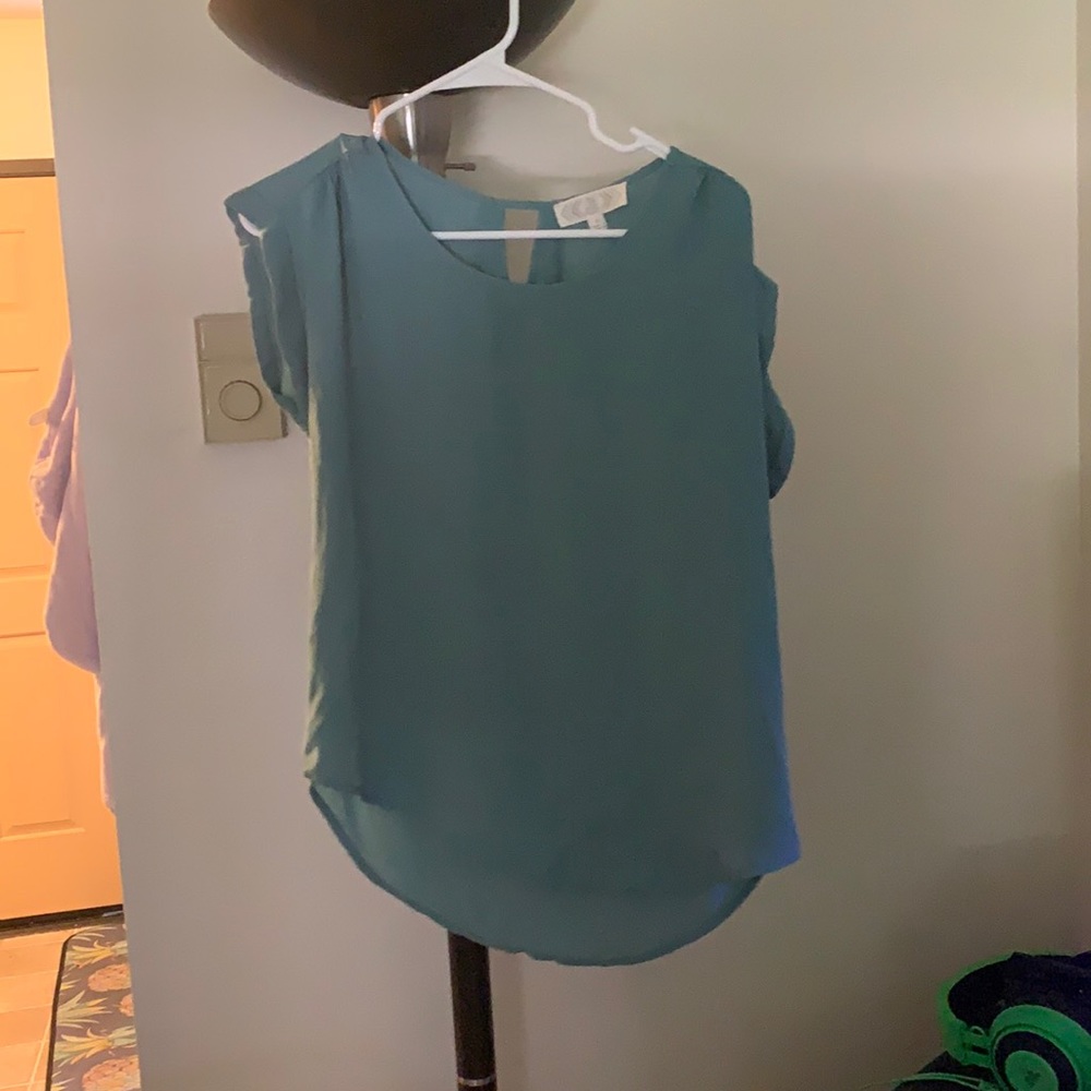 Blouse Blue/Green
